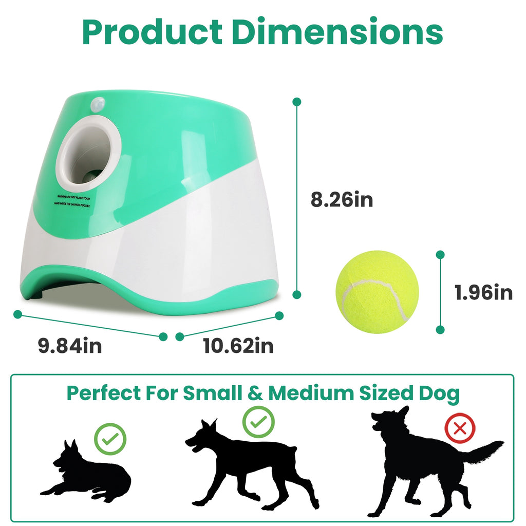 Smart Dog Ball Launcher (3 Distance Modes)