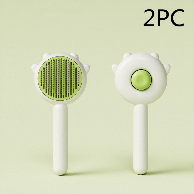 Self-Cleaning Hair Removal Comb