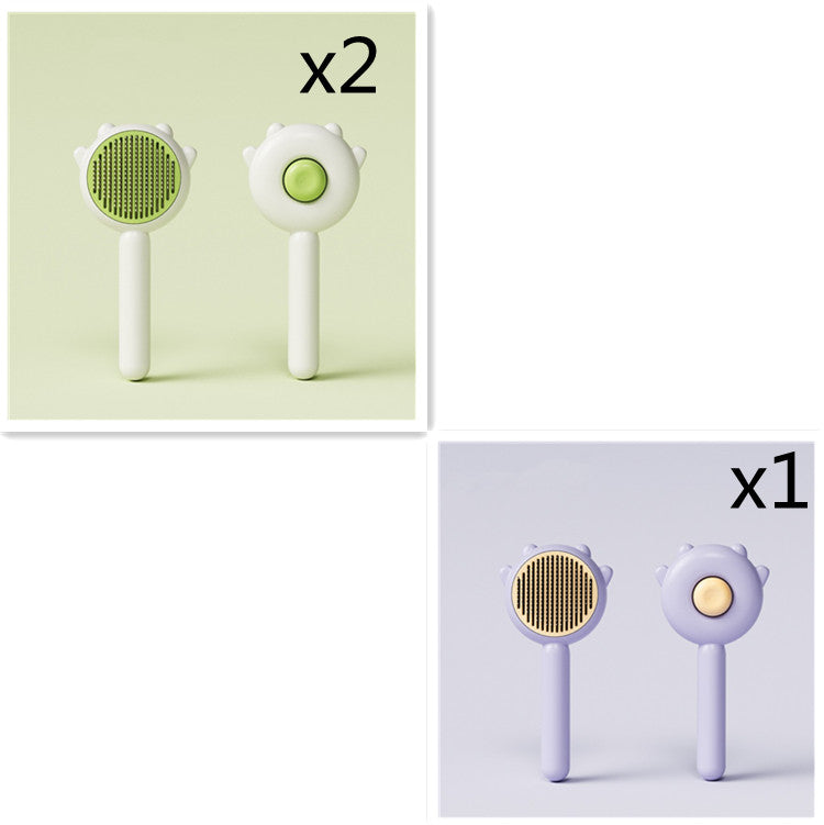 Self-Cleaning Hair Removal Comb
