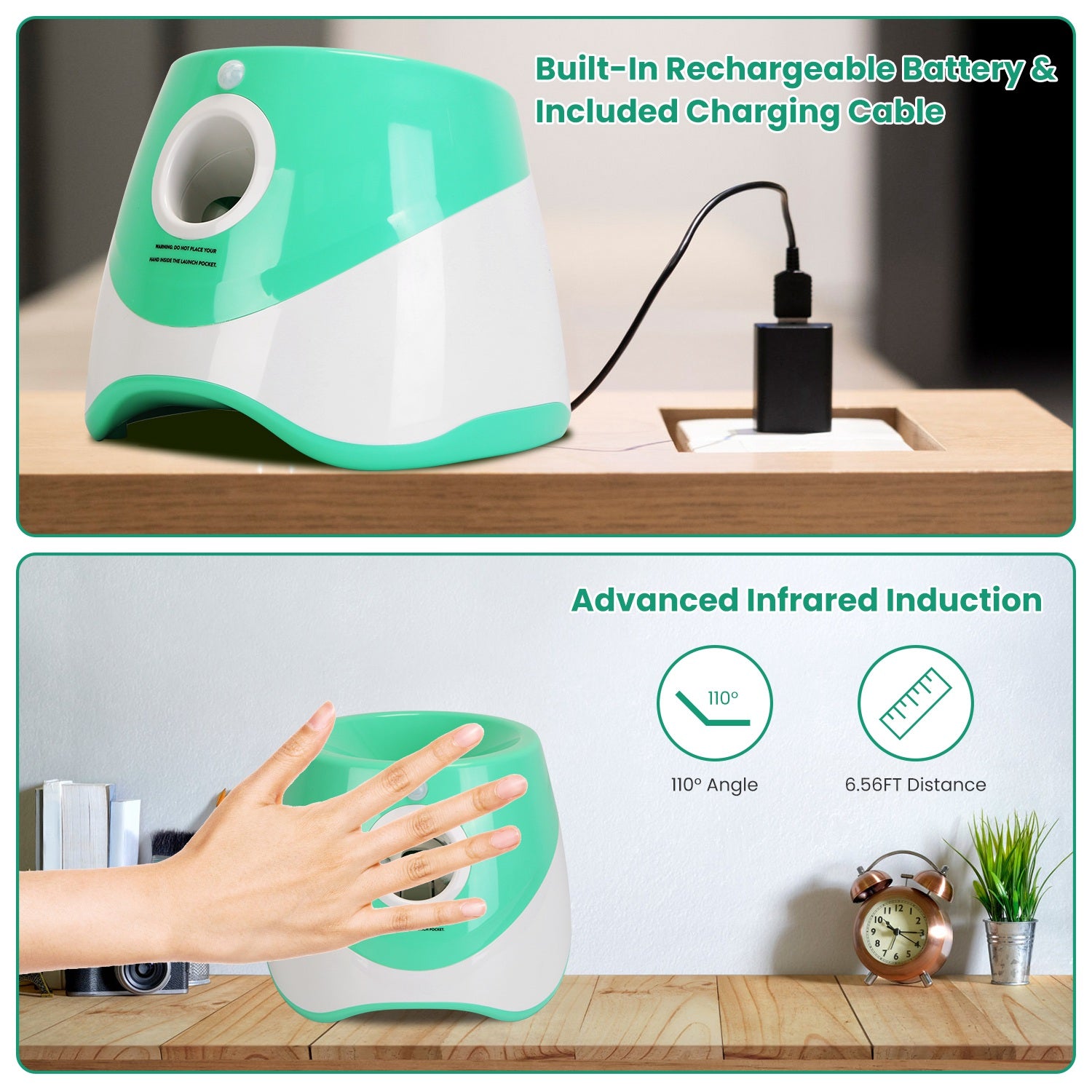 Smart Dog Ball Launcher (3 Distance Modes)