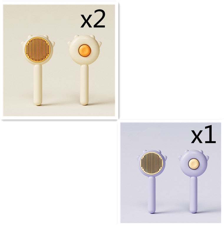 Self-Cleaning Hair Removal Comb